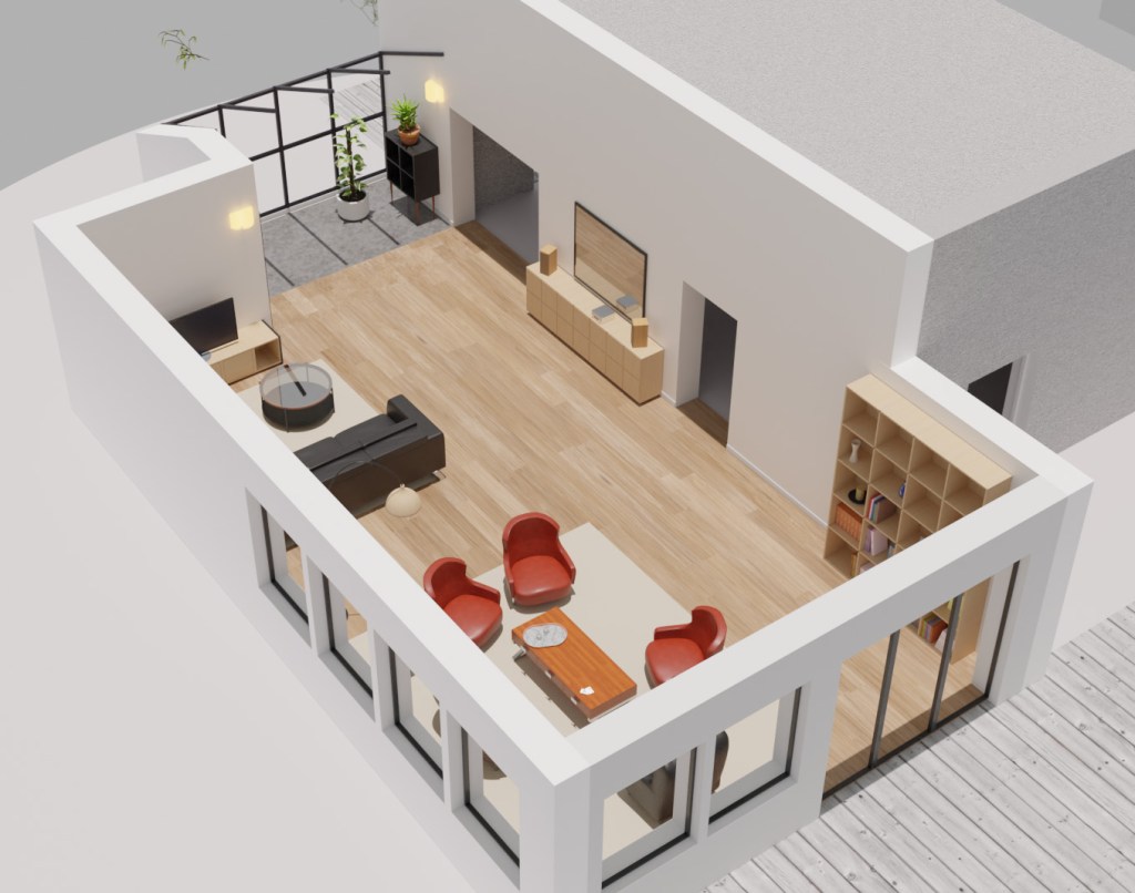 Agrandissement - Vue d'ensemble